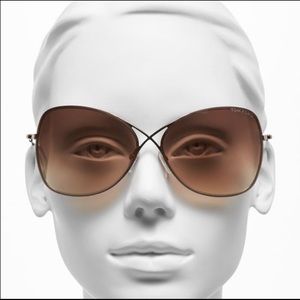 Tom Ford Colette 63mm Oversize Sunglasses